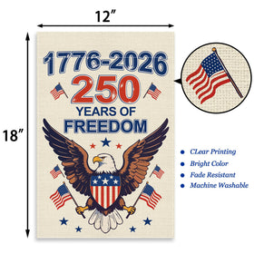 Uflashmi garden flag sleeve top for easy hanging on standard flag poles.