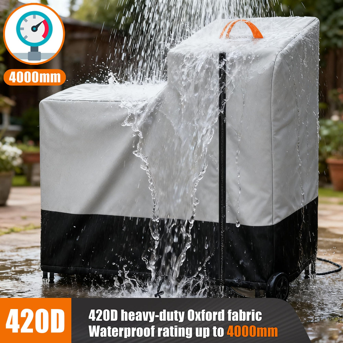 UGCPhyth windproof straps and drawstring secure the cover in strong winds