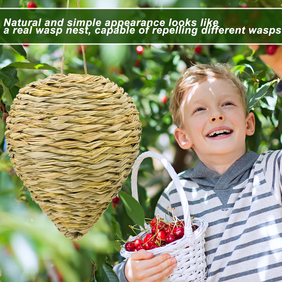 Ugyan eaves or garden installation acts as deterrent decor.