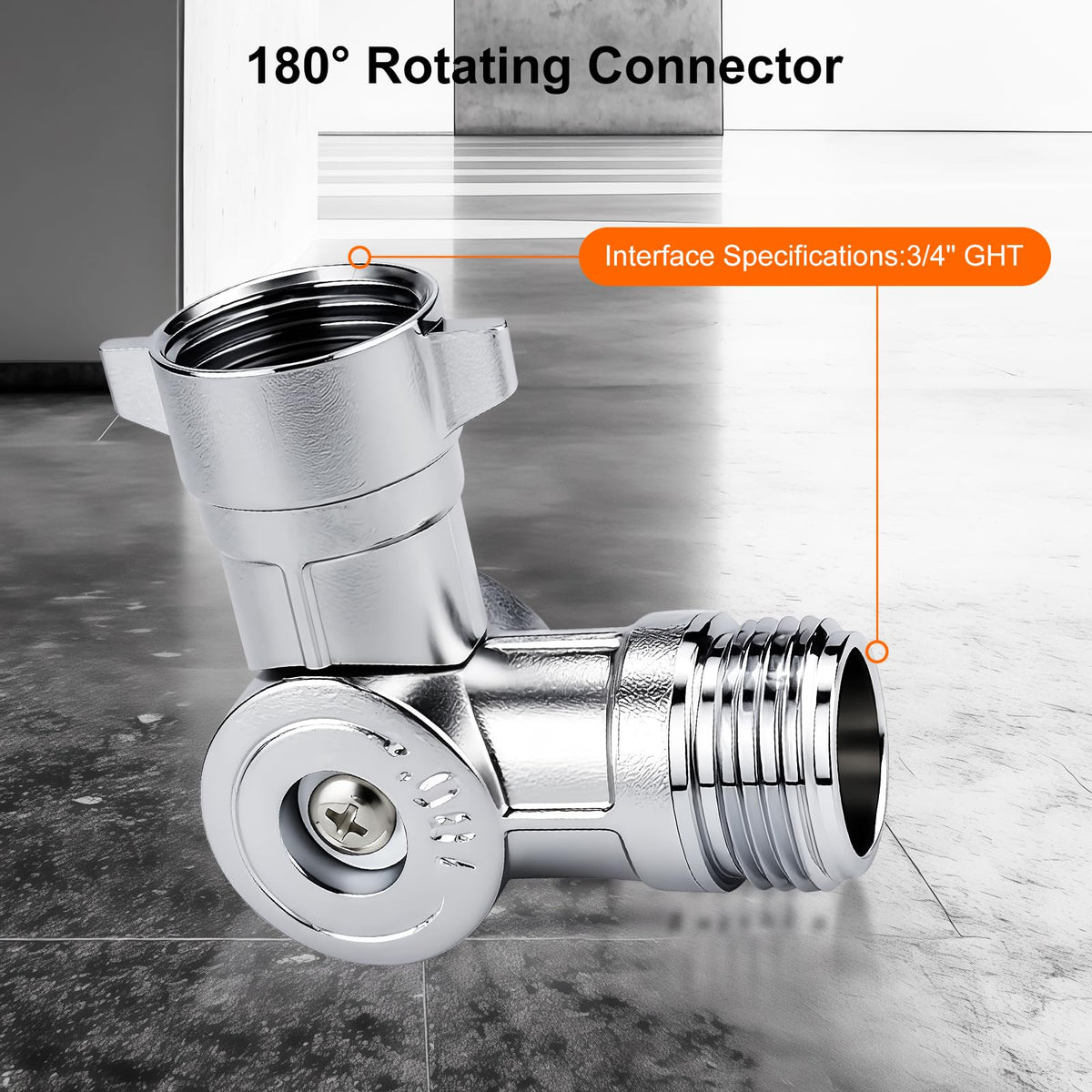 Uharbour universal compatibility connects to standard hoses, sprinklers, or nozzles for easy upgrades