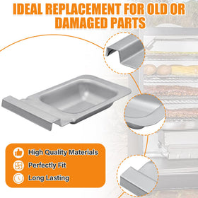 Compact 8x4.5 inch footprint fits inside smoker