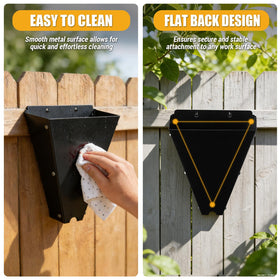UIABOPZ cone demonstrates durable metal construction with rust-inhibiting coating