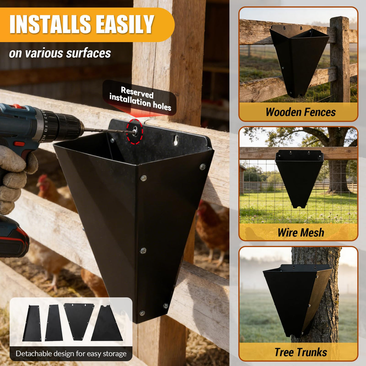 UIABOPZ cone with seamless clean surface for quick sanitation