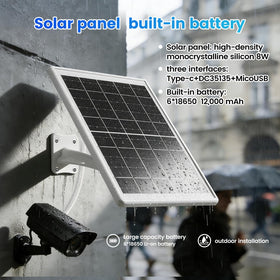 Uinhuazhen USB-C adapter for fast charging with the solar panel