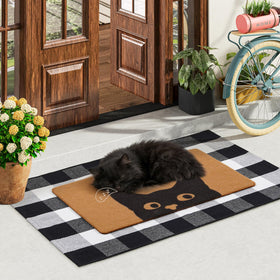 UINI front door scene featuring welcoming entryway with durable mats.