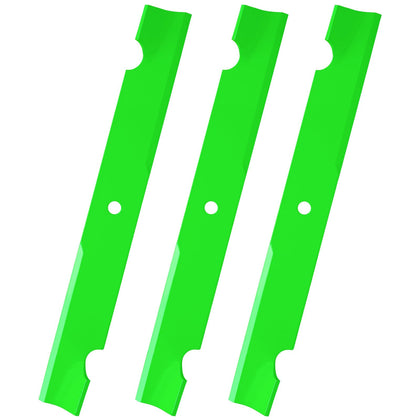 UIOWJC 60-inch deck blades assembly for precise cuts on Bad Boy ZT and Maverick mowers.