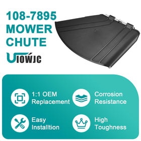 UIOWJC deflector discharge groove spring highlights durable tension.