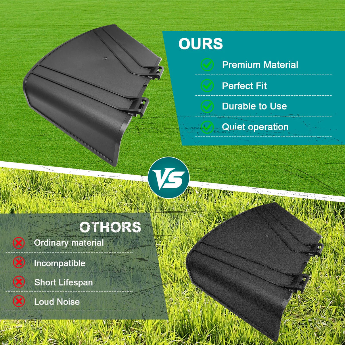 UIOWJC deflector nut assembly ensures simple installation and long-lasting durability.