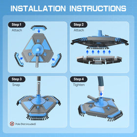 UIRWAY air relief valves help maintain continuous suction during cleaning