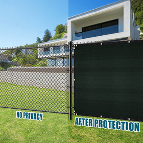 UIRWAY outdoor privacy screen for backyard transformation.