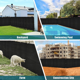 UIRWAY privacy screen designed for outdoor use on fences, patios, and yards.