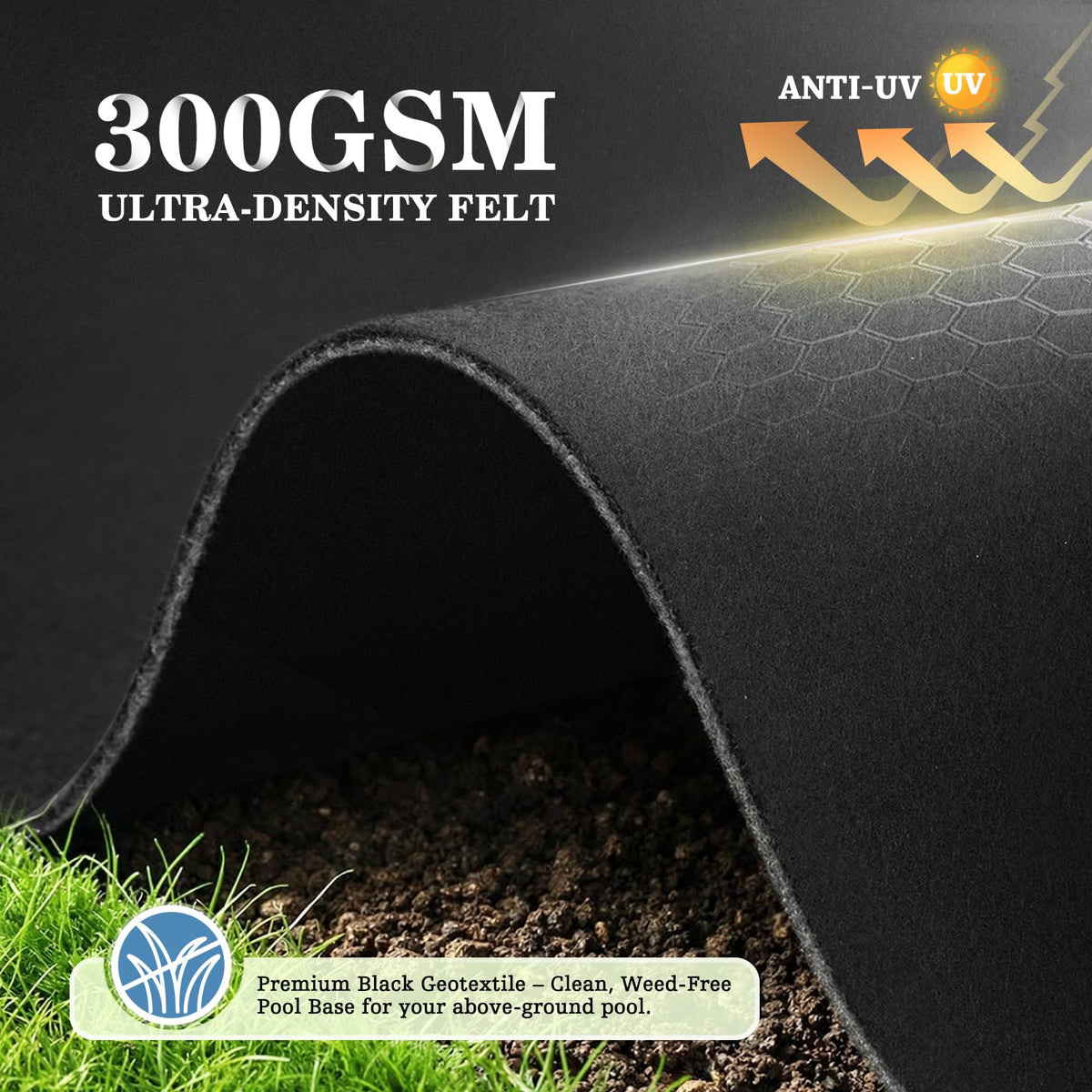 UIRWAY rectangle pad seamless design image for easy installation.