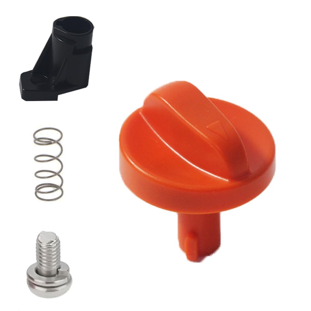 Uiuilz 4180-180-9500 choke knob kit close-up showing precise fit for Stihl models