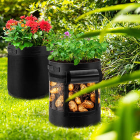 UJG versatile plant container for potatoes, tomatoes, and more.