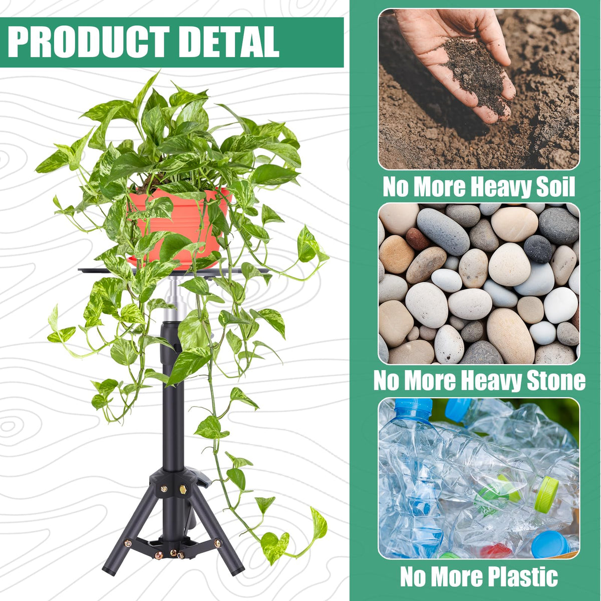 UJG plant riser iron construction demonstrates durable, reusable support