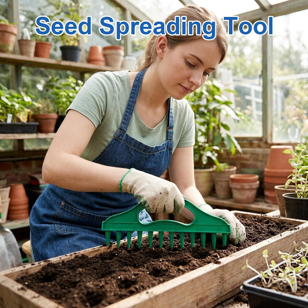 Complete 7-piece Ujukoxc garden set for digging and sowing