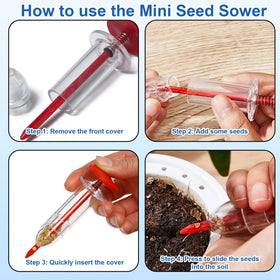Easy cleaning of Ujukoxc seed planter kit after use