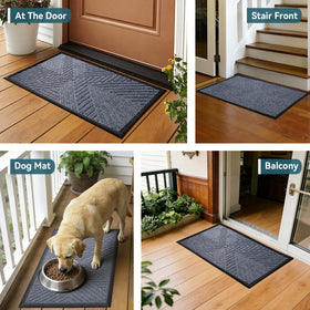UKISS easy-clean doormat suitable for hose rinse and quick refresh