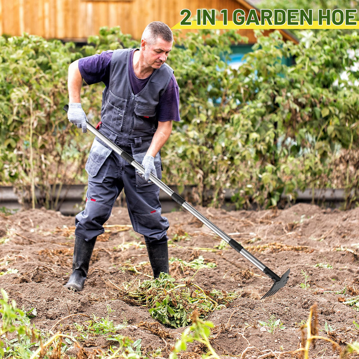 Ukiupop versatile garden tool minimizes bending and kneeling for easier sessions.