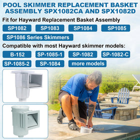 ulapithi SPX1082CA compatibility label highlights broad model compatibility for Hayward and Aladdin skimmers.