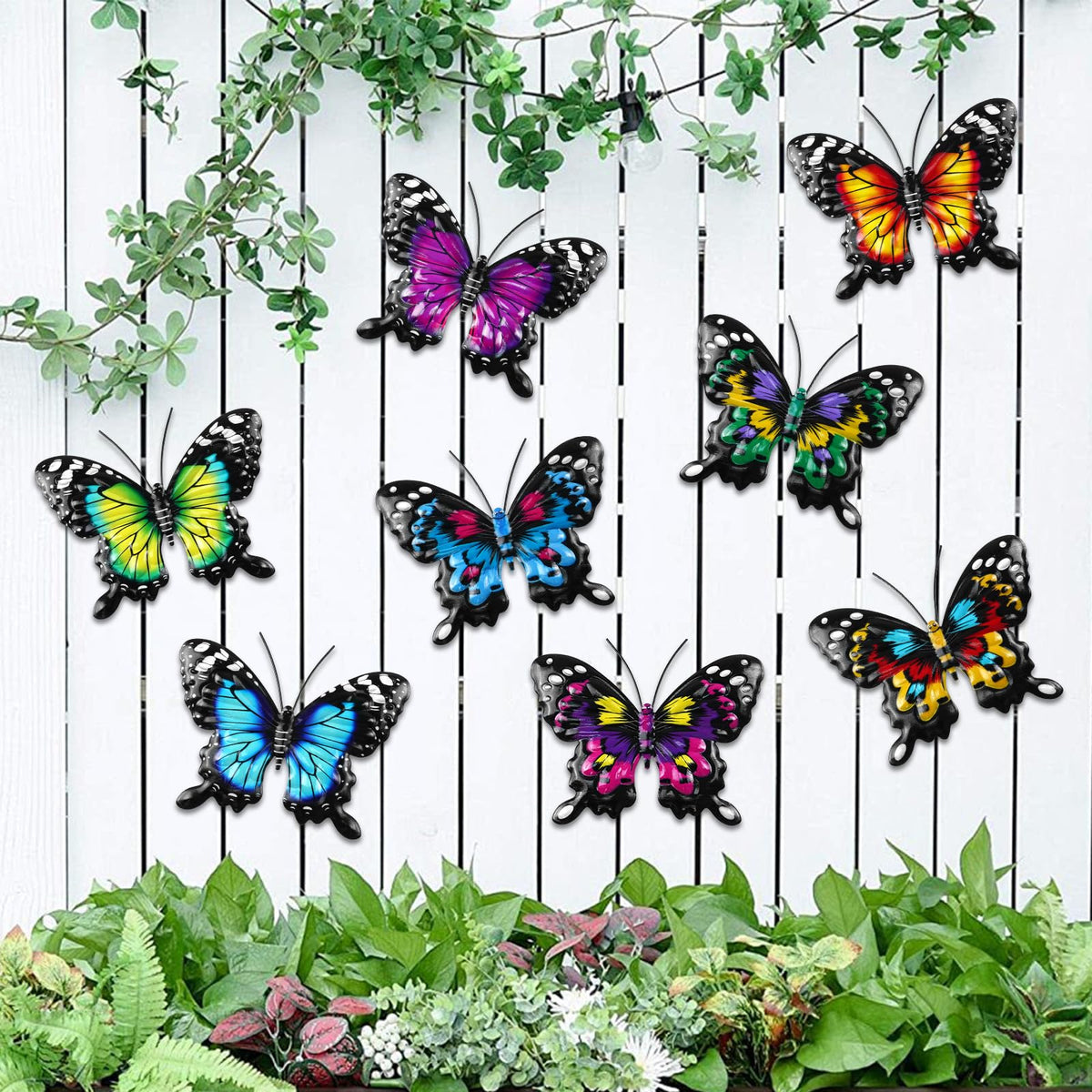 ULENDIS butterfly hanging wall art for doors, walls, and entrances.
