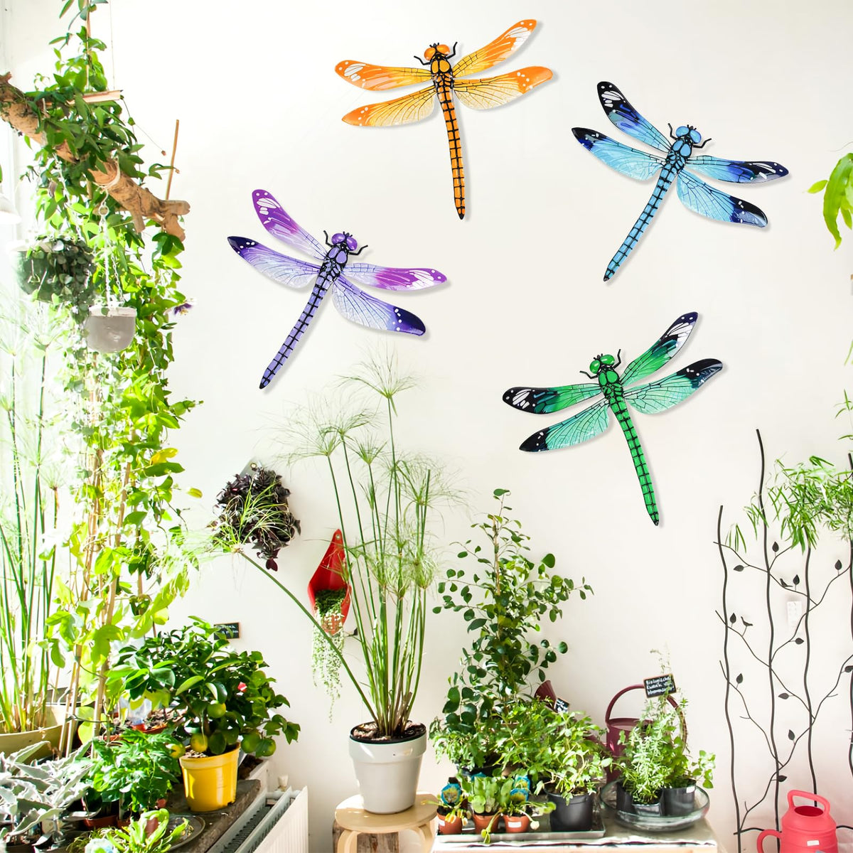 ULENDIS dragonfly wall decor ready to hang for quick installation