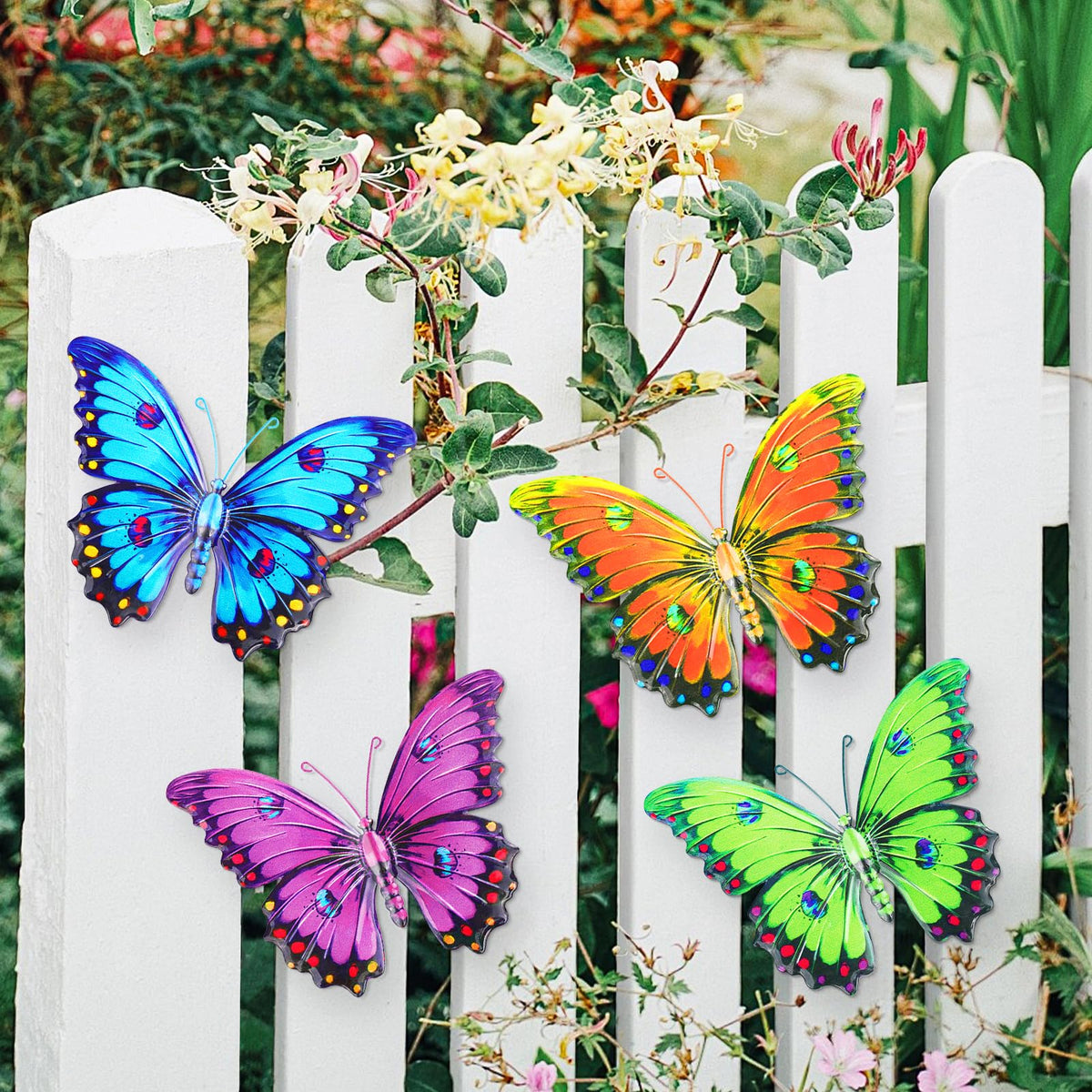 ULENDIS four-pack butterfly set for versatile bedroom and patio styling