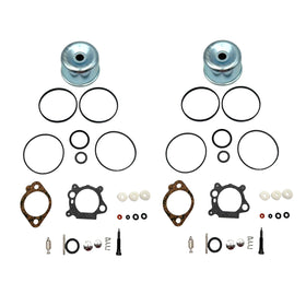 Ulifebet carb overhaul kit 2-pack for Briggs and Stratton engines, precision fit for easy maintenance.