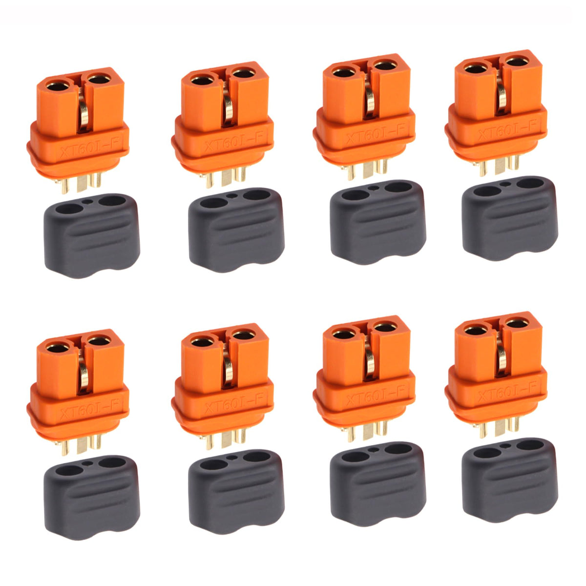 Ulifebet XT60i-F connector enables easy soldering with long terminals for clean joins.