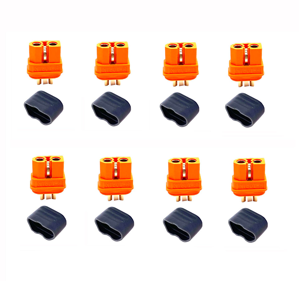 Ulifebet XT60i-F female connector with sheath housing for secure solar and RC connections.