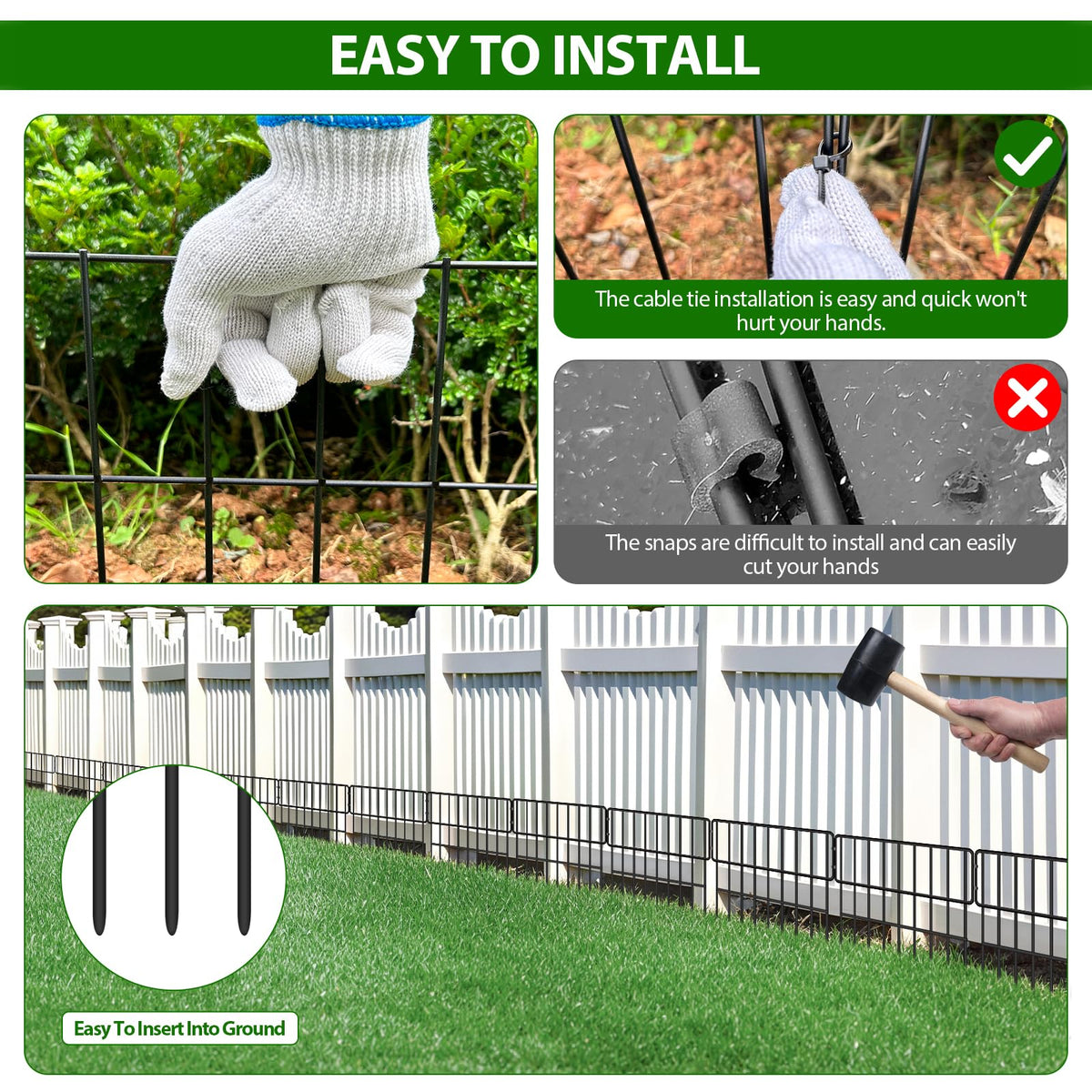 ULIOK sturdy rustproof material protects against weather