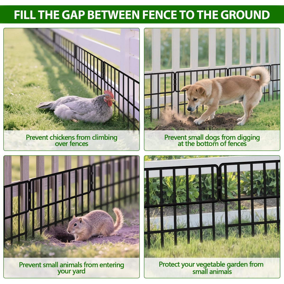 ULIOK wide application guards garden borders and beds
