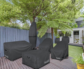 ULTCOVER after rain keeps chair dry and ready for daily use
