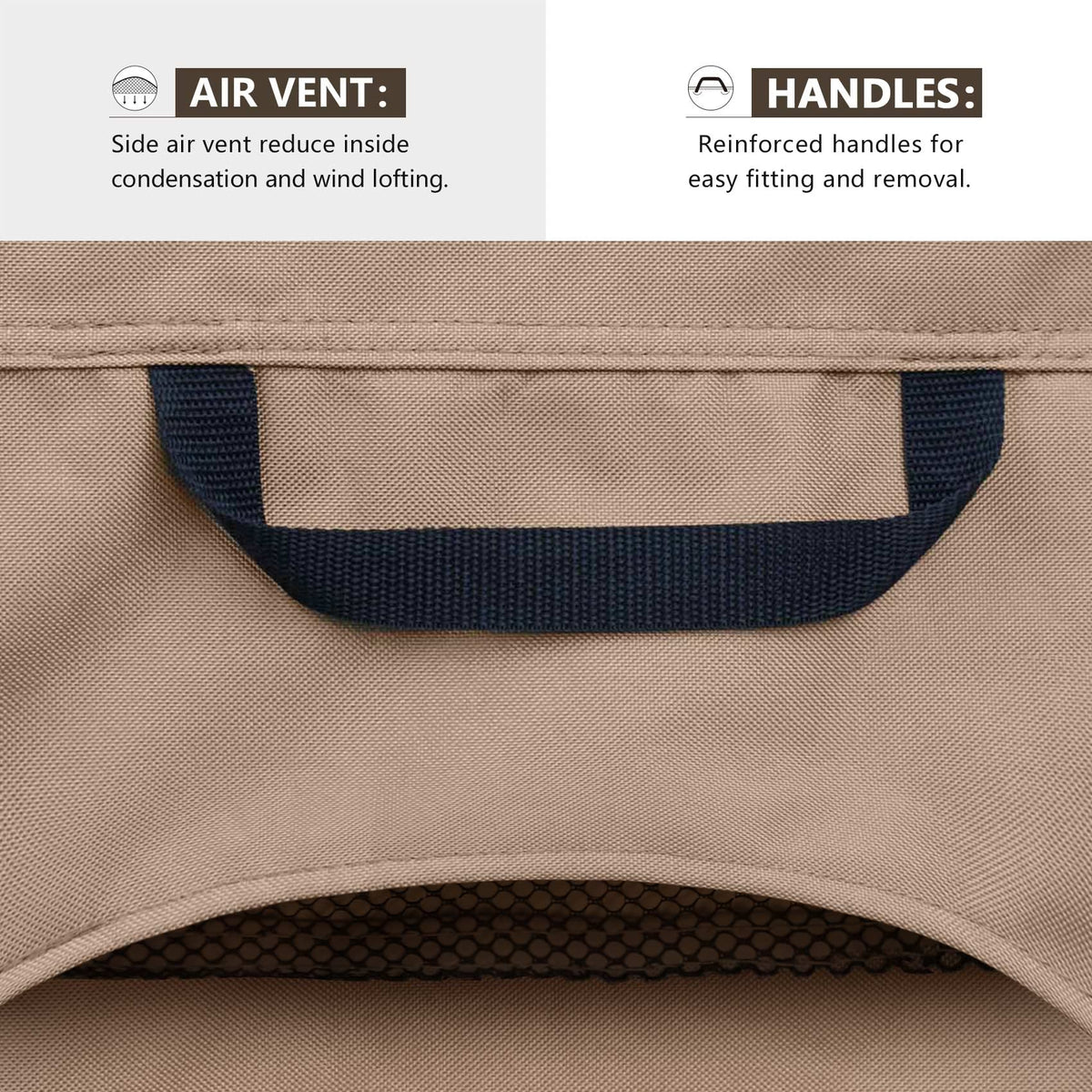 ULTCOVER durable 600D polyester fabric withstands outdoor weather