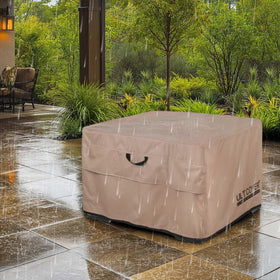 ULTCOVER clips secure attachment to fire table legs