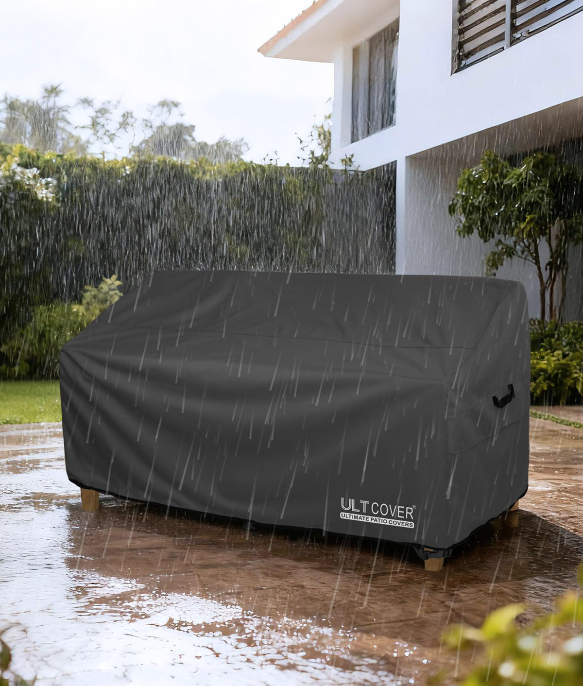 ULTCOVER fits up to 102 inches wide, 35 inches deep, and 35 inches high.