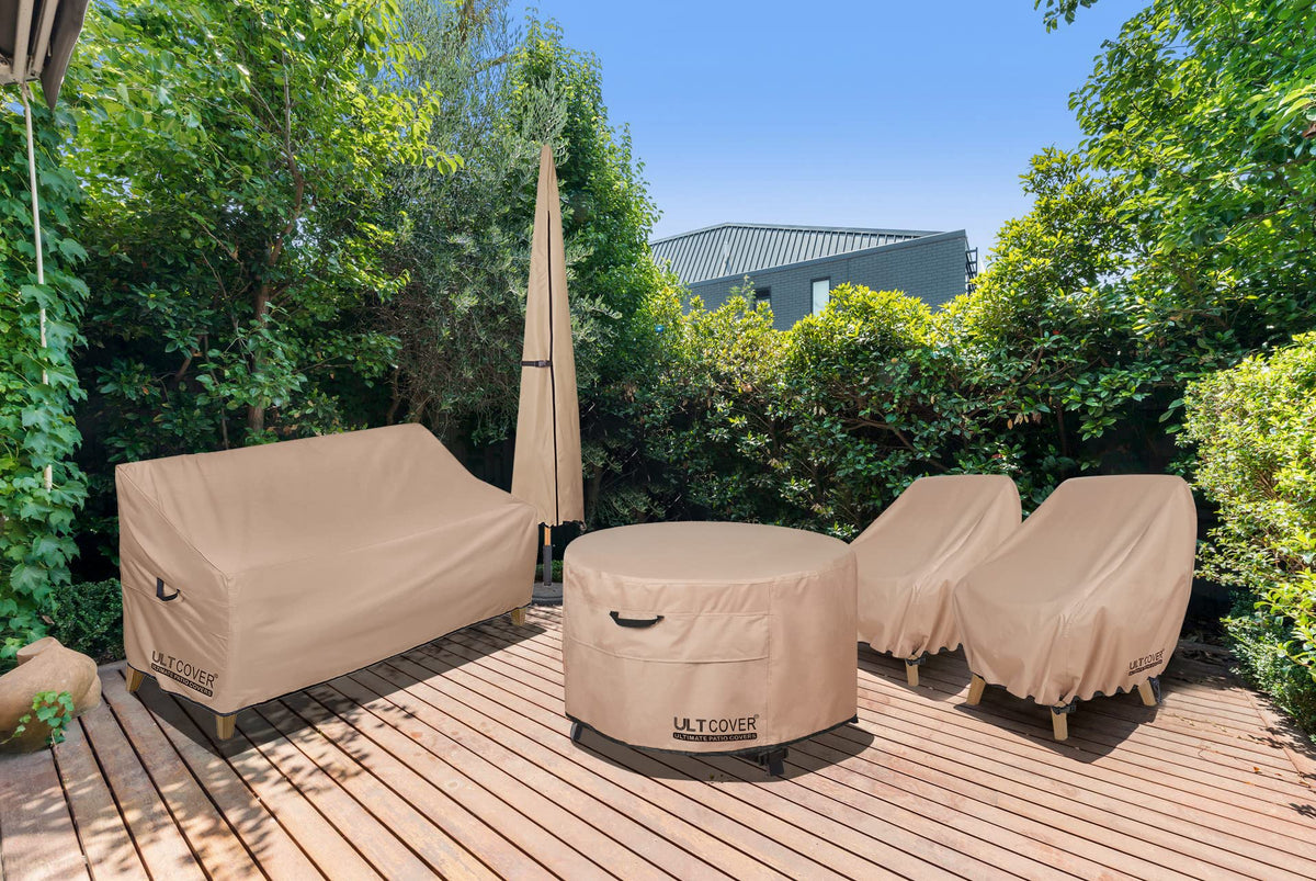ULTCOVER durable protection that extends the life of round fire tables