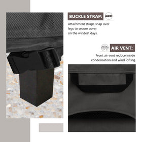ULTCOVER full-coverage design shields sun exposure and keeps your smoker looking new