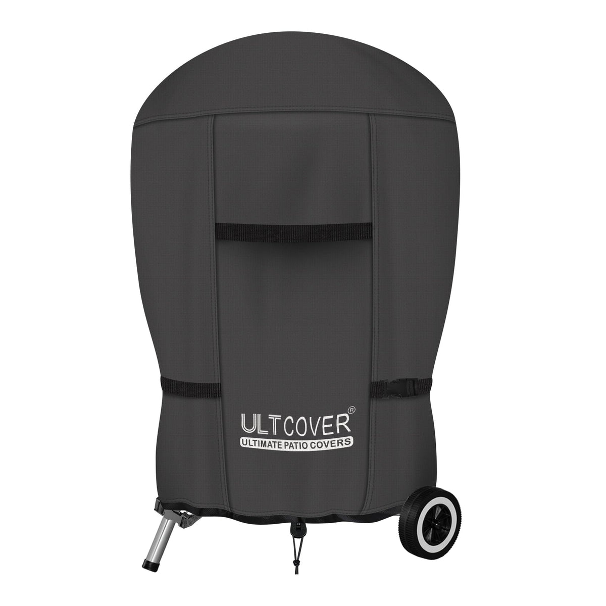 ULTCOVER kettle grill cover on a dome, 18in, shielding from rain and sun.