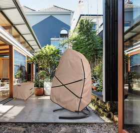 ULTCOVER patio chair cover shields against leaves and dust.