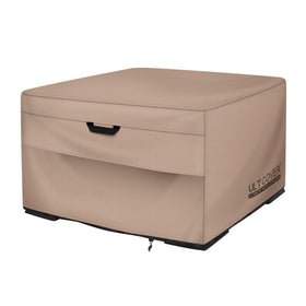ULTCOVER square 28-inch fire pit cover protects your patio from rain and debris.