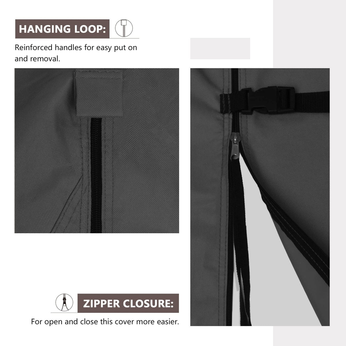 ULTCOVER stand protection for hanging egg chair cover in wet weather