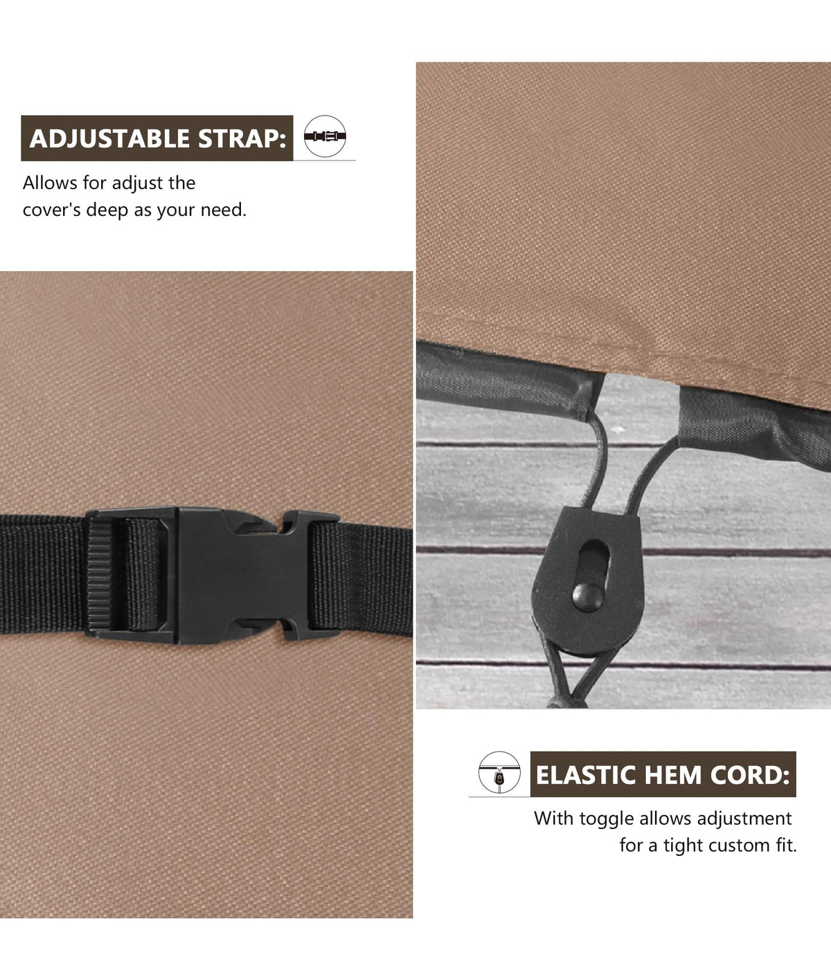 ULTCOVER vented design maintains airflow while keeping gear dry.