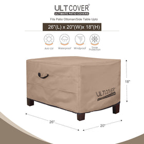 ULTCOVER vented design on two sides promotes airflow and keeps fabric dry