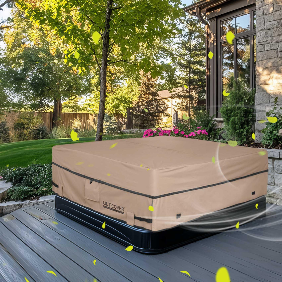 ULTCOVER care and cleaning of outdoor hot tub cover