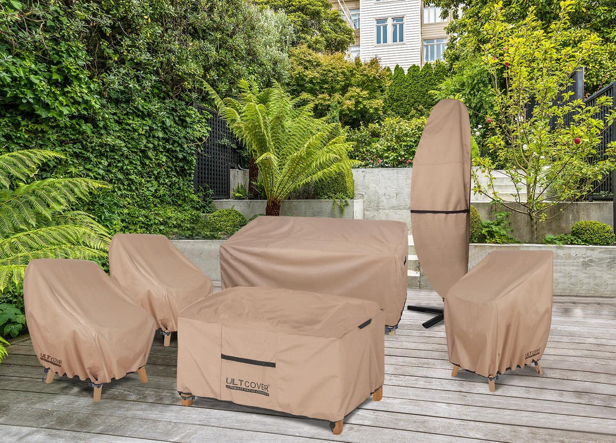 ULTCOVER weatherproof outdoor cover shields against rain, hail, snow, and dust
