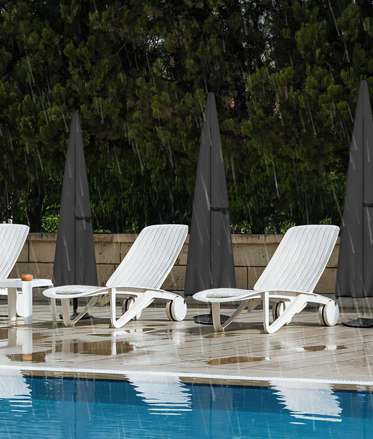ULTCOVER wind resistant fit helps secure cover during storms