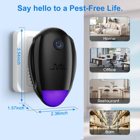 Ultrasonic Repellent pet-safe operation near living spaces.