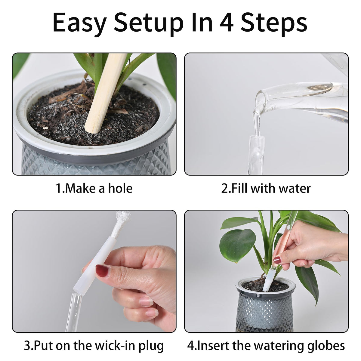 ULTRNICC easy-fill opening enables quick setup in minutes.