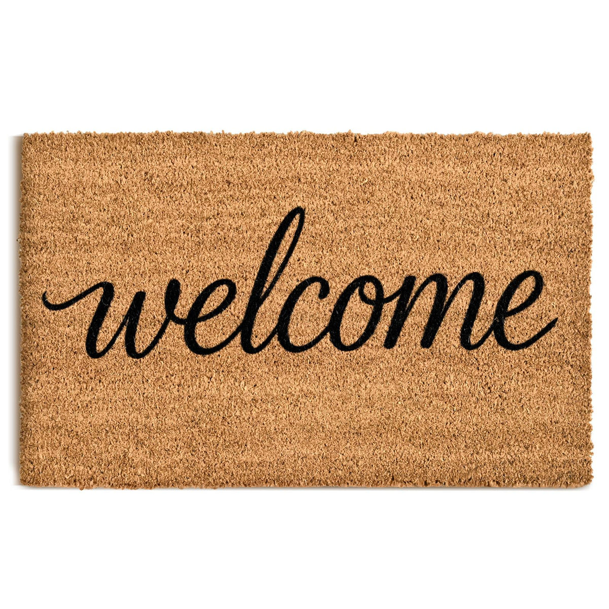 ULTSOFE Coco Coir Doormat close-up texture showing natural fibers for dirt scraping